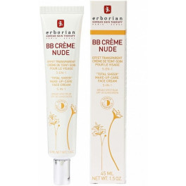 Erborian Bb Creme Au Ginseng Baby Skin 5 In 1 Nude Spf20 45ml Nude