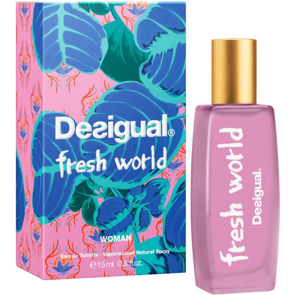 Desigual Fresh World Edt Mujer 15ml Spray