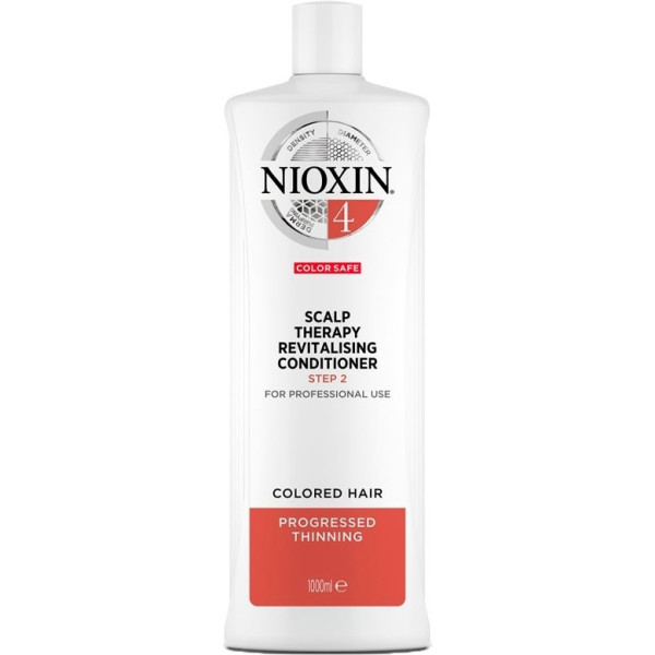 Nioxin System 4 Scalp Revitalizer Conditioner für sehr feines Haar, 1000 ml, Unisex
