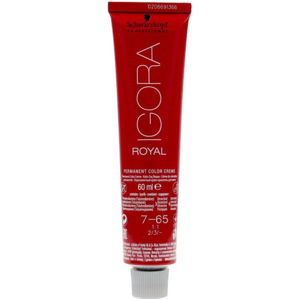 Schwarzkopf Igora Royal Senea 7-65 60 Ml Unisex