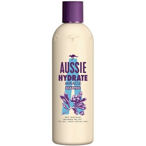 Aussie Miracle Hydration Shampoo 300 ml Unisex