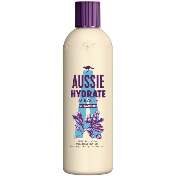 Aussie Miracle Hydration Shampoo 300 Ml Unisex