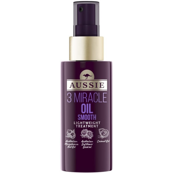 Aussie 3 Miracle Oil Smooth Lightweight Treatment 100 Ml Unisex
