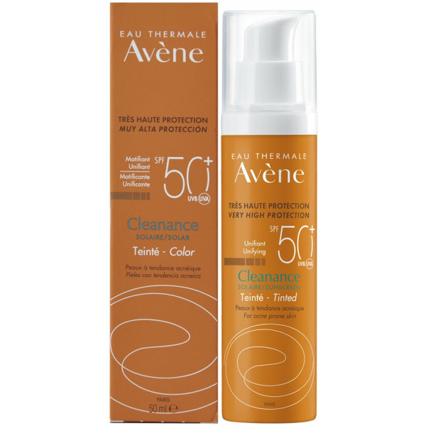 Avene Sol Cleanance Spf50 Color 50ml