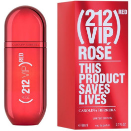 Carolina Herrera 212 Vip Rosé Red Limited Edition Eau de Parfum Vaporizador 80 Ml Mujer