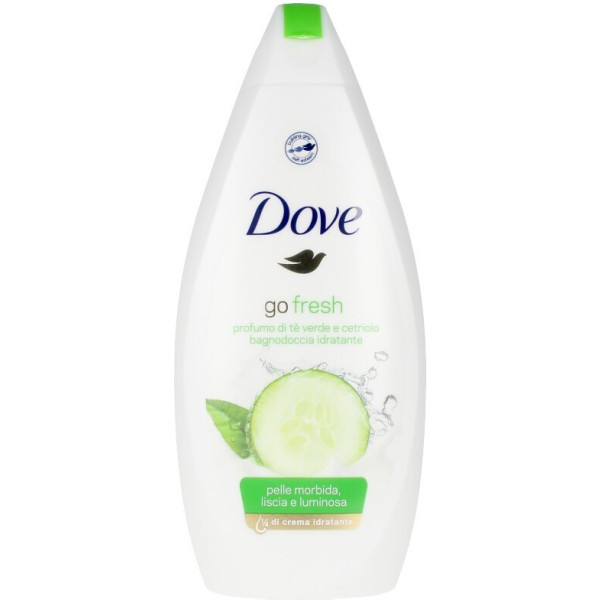 Dove Go Fresh Pepino & Té Verde Gel De Ducha Hidratante 500 Ml Unisex