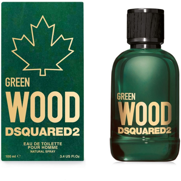 Dsquared2 Green Wood Pour Homme Eau de Toilette Vaporisateur 100 Ml Homme