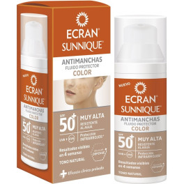 Ecran Sunnique Cor Anti-manchas Spf50+ 50 ml unissex