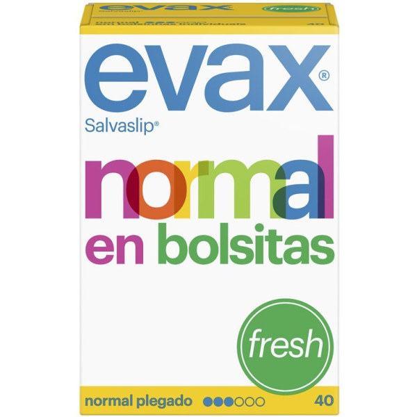 Evax Salva-slip Normal Fresh Em Sacos 40 Unidades Mulher