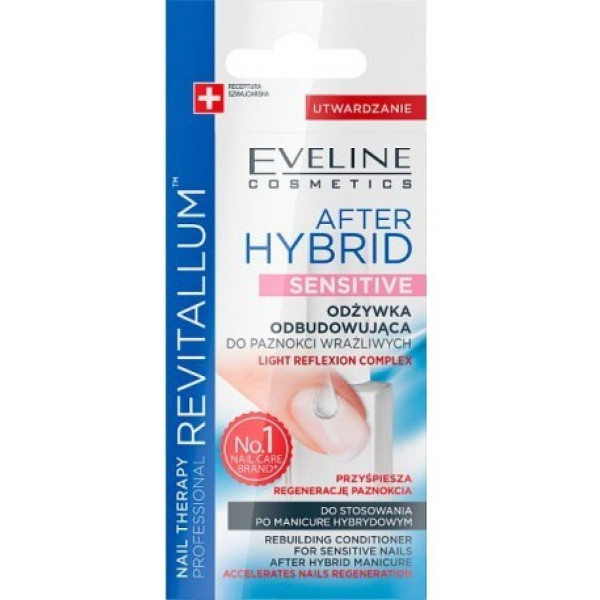 Eveline Nail Therapy Revitallum After Hybrid Sensitive 12ml