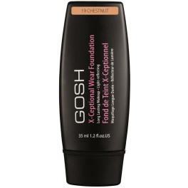 Gosh X-ceptional Wear Foundation Maquiagem de longa duração 19 castanhas feminina