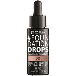 Gosh Foundation Gotas Hidratante Spf10 006-tawney 30 ml Feminino