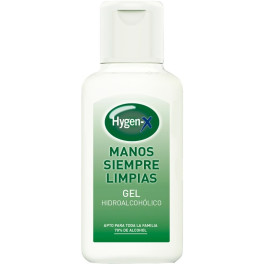 Gel de limpeza para mãos hidroalcoólico Hygen-x 75% 230 ml unissex