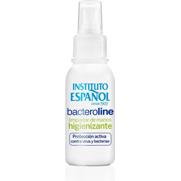 Spanish Institute Bacteroline Nettoyant désinfectant pour les mains Vaporisateur 80 ml Unisexe