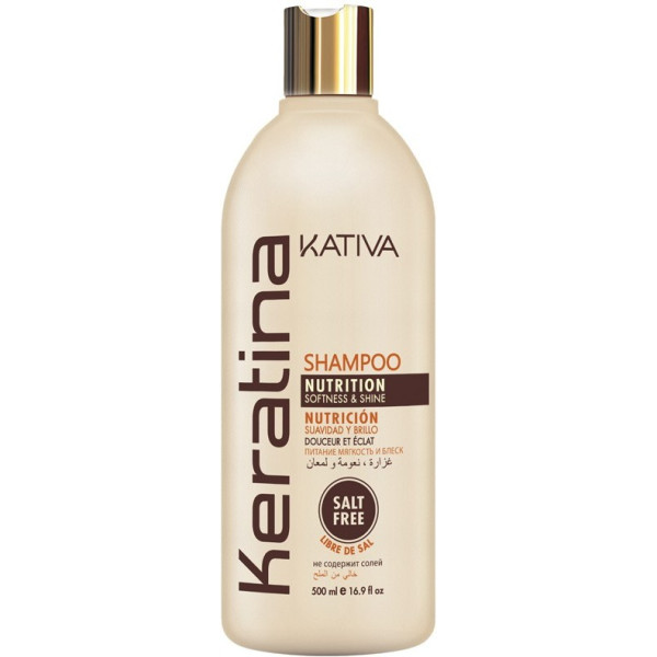 Kativa Keratin Shampoo 500 ml Frau