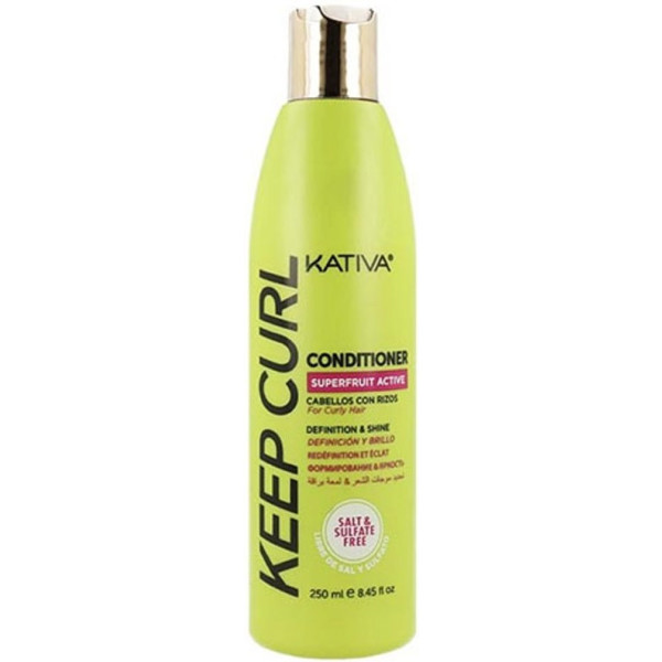 Kativa Keep Curl Conditioner 250 Ml Vrouw