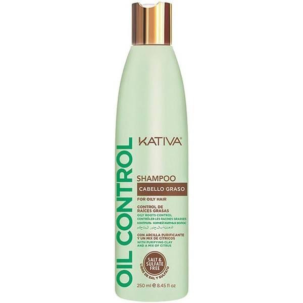 Kativa Oil Control Shampoo 250 Ml Femme - Shampooing pour cheveux gras