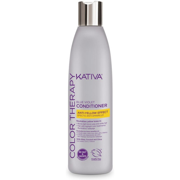 Kativa Blue Violet Violet Après-Shampooing Anti-Jaune 250 ml Femme