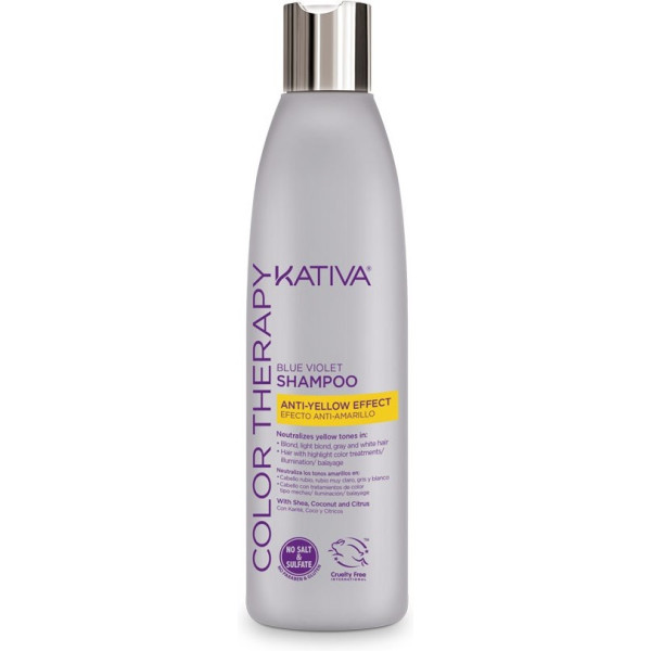 Kativa Blue Violet Anti-geel Effect Shampoo 250 Ml Woman