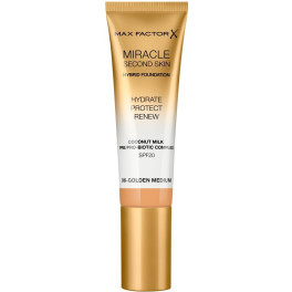Max Factor Miracle Touch Second Skin Found.spf20 6-golden Medium 30 ml Woman