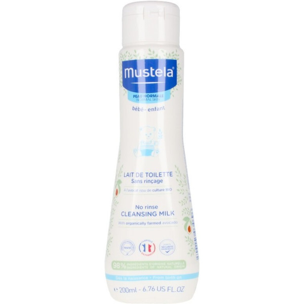 Mustela baby cleansing milk without rinsing 200 ml unisex