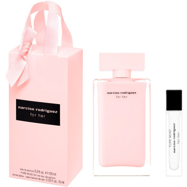 Narciso Rodriguez For Her Edp 100ml + Edp Pure Musc 10ml