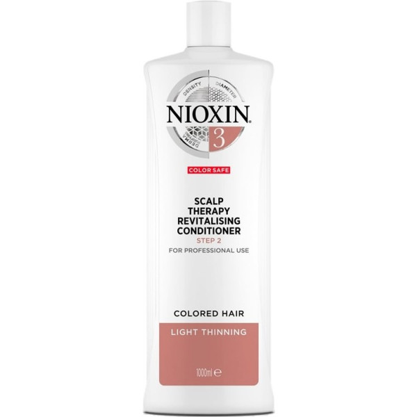 Nioxin System 3 Scalp Revitalizer Conditioner für feines Haar 1000 ml Unisex