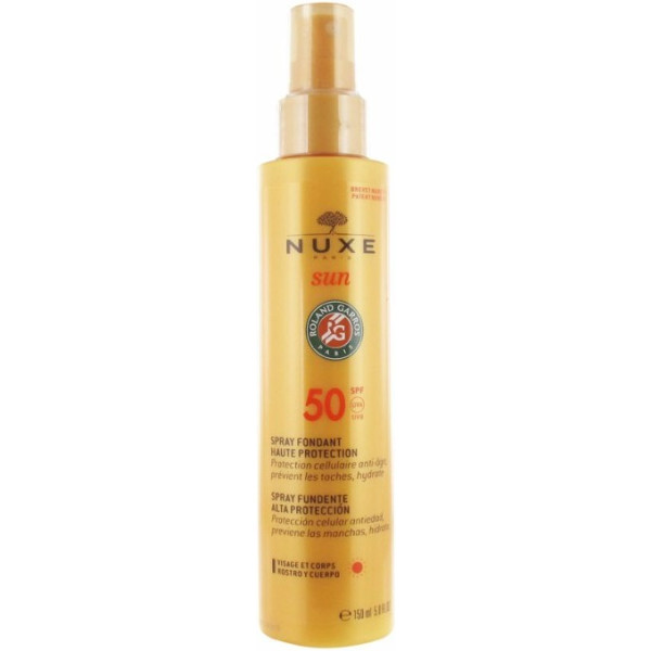 Nuxe Sun Spray Fondant Haute Protection Spf50 150 Ml Unisex