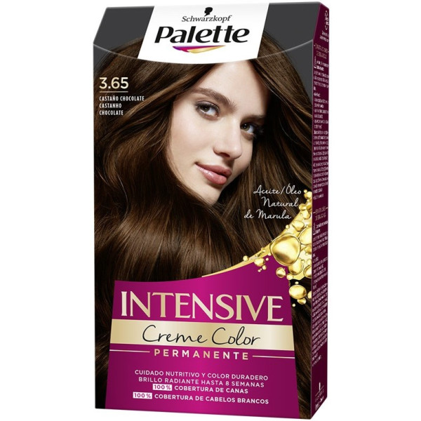 Paleta Intensive Dye 3,65 castanha Chocolate Woman