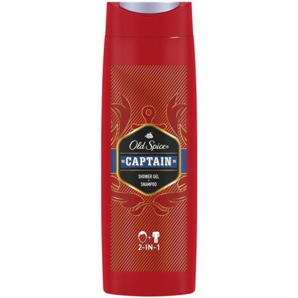 Old Spice Captain 2in1 Douchegel 400 Ml Man