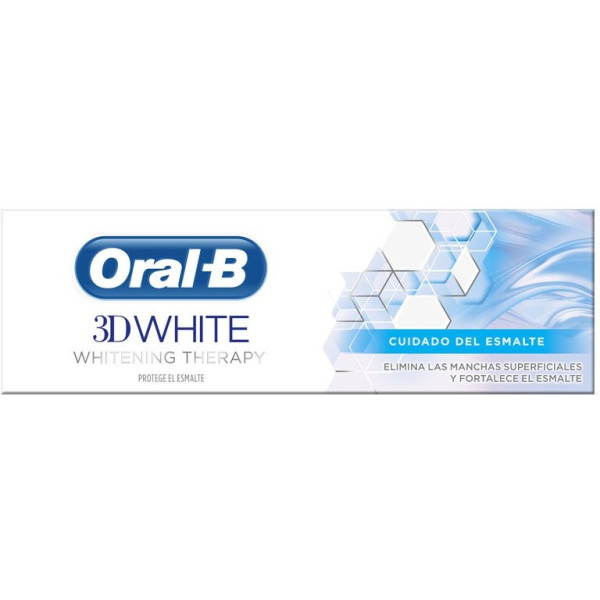 Oral-b 3d White Cuidado Esmalte Pasta Dentífrica 75 Ml Unisex