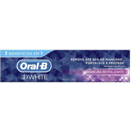 Oral-b 3d White Dentifrice Revitalisant Blancheur 75 Ml Unisexe