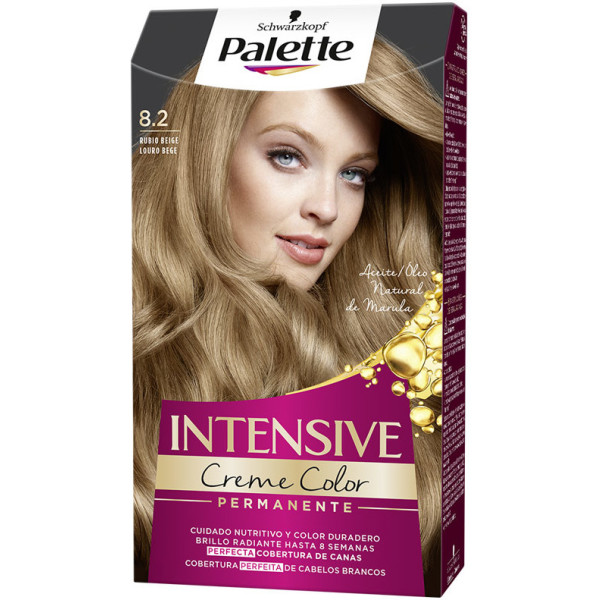 Paleta Intensive Dye 8.2-loiro Bege Mulher