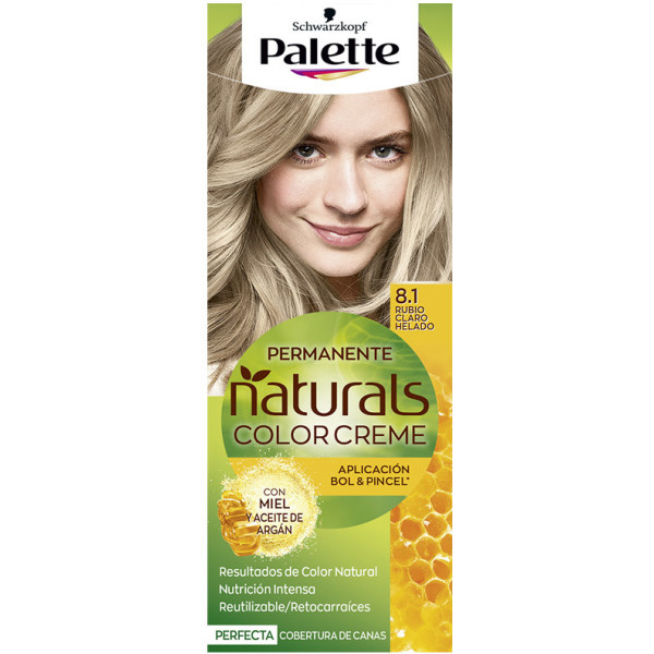 Paleta Natural Tint 8.1-Light Blonde Ice Cream Woman