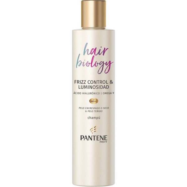 Pantene Hair Biology Frizz & Luminosity Shampooing 250 ml Unisexe