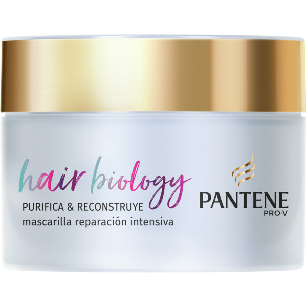 Pantene Hair Biology Zuiveert & herstelt masker 160 ml unisex