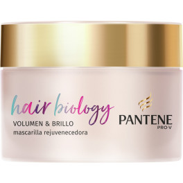 Pantene Hair Biology Volume & Shine Masker 160 Ml Unisex