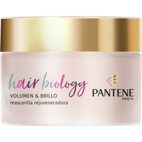 Máscara de volume e brilho Pantene Hair Biology 160 ml unissex