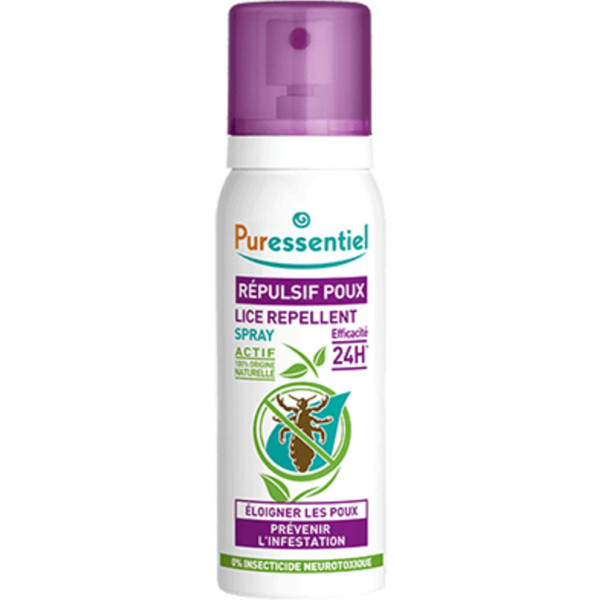 Puressentiel spray répulsif-poux 75ml