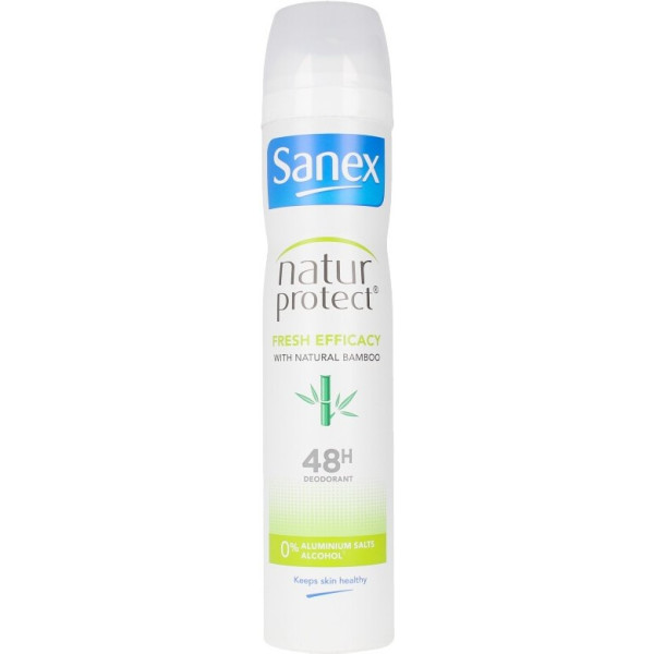 Sanex Natur Protex 0% Déodorant Bambou Frais Vaporisateur 200 ml Mixte