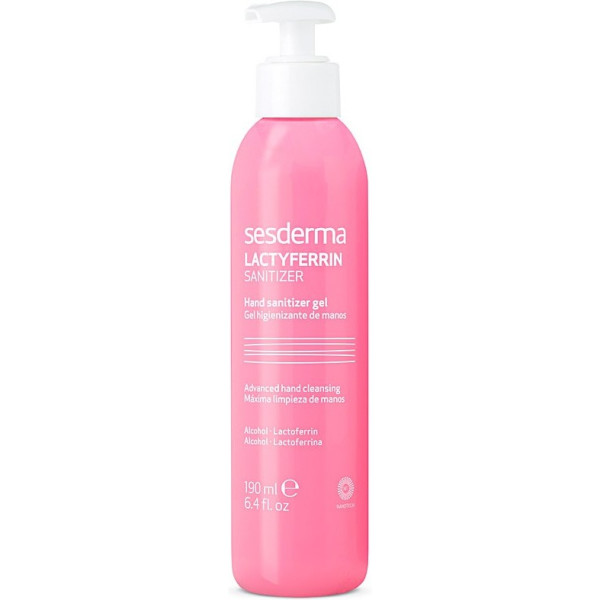 Sesderma Lactyferrin Sanitizer handdesinfecterende gel 190 ml unisex