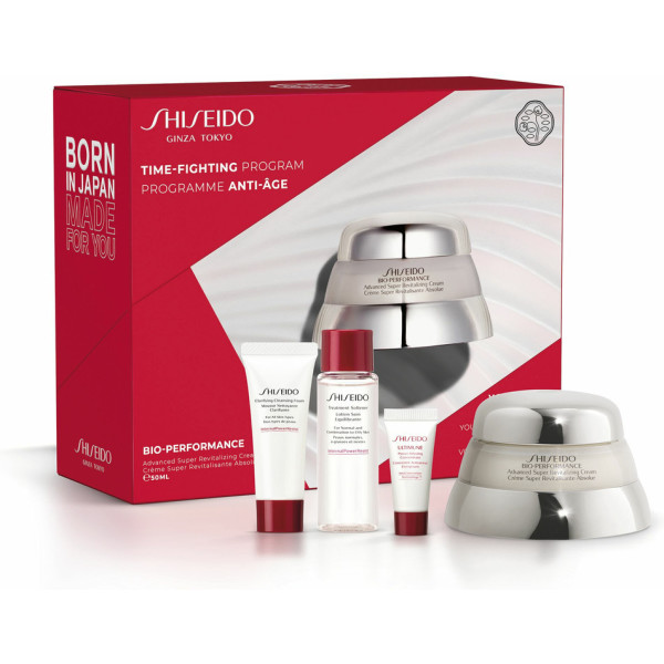 Shiseido Bio Performance Advance Super Revitalizing 50ml + Jabon Limpiador 15ml + Tonico 30ml + Ultime Infusing Concentrate 5ml