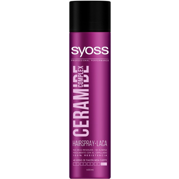 Syoss Ceramide Complex Ultra Sterke Lak 400 Ml Unisex