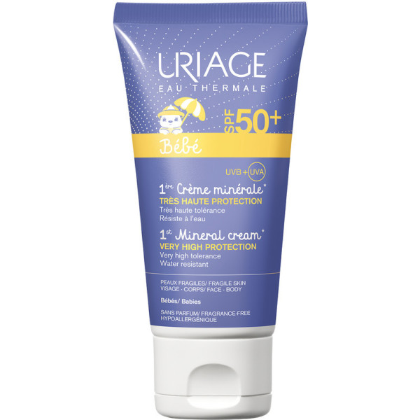 Uriage Sun Baby Mineral Cream Spf50+ 50 Ml Unisex