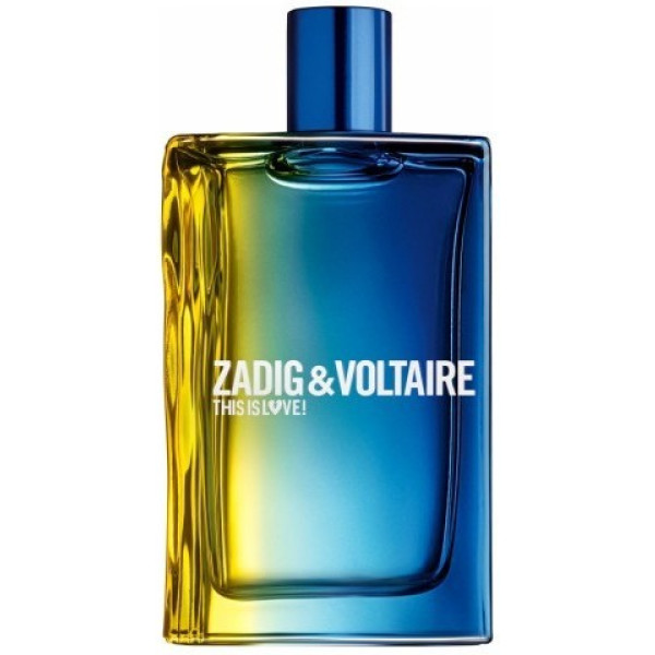 Zadig & Voltaire This Is Love Pour Lui Eau de Toilette Vaporisateur 50 Ml Homme