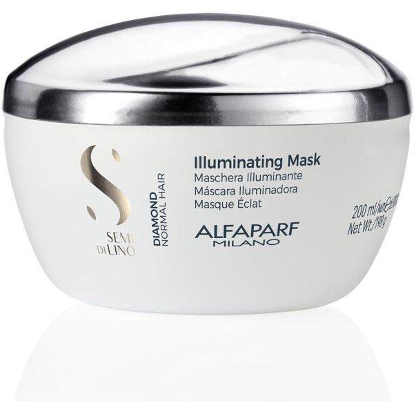 Alfaparf Semi Di Lino Diamond Illuminating Mask 200 Ml Unisex
