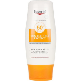 Eucerin Sun Leb-ple Protect Gel Creme FPS 50+ 150 ml Unissex