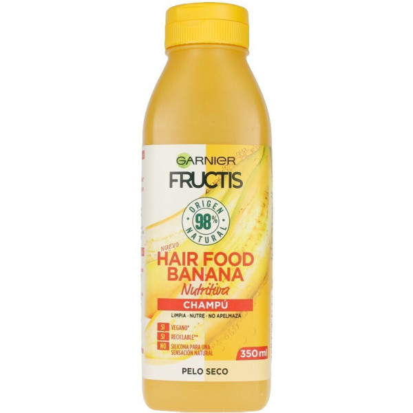 Garnier Fructis Hair Food Banana Shampoo Ultra Nutriente 350 Ml Unisex