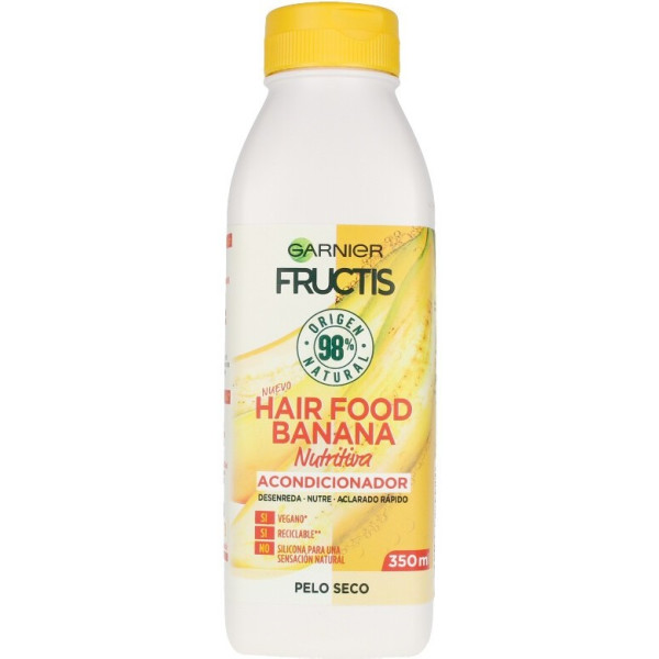 Garnier Fructis Hair Food Banana Après-shampooing ultra nourrissant 350 ml Unisexe