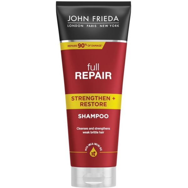John Frieda Full Repair Shampoo Reparatie en Lichaam 250 Ml Unisex